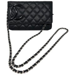 Chanel Black Cambon WOC 