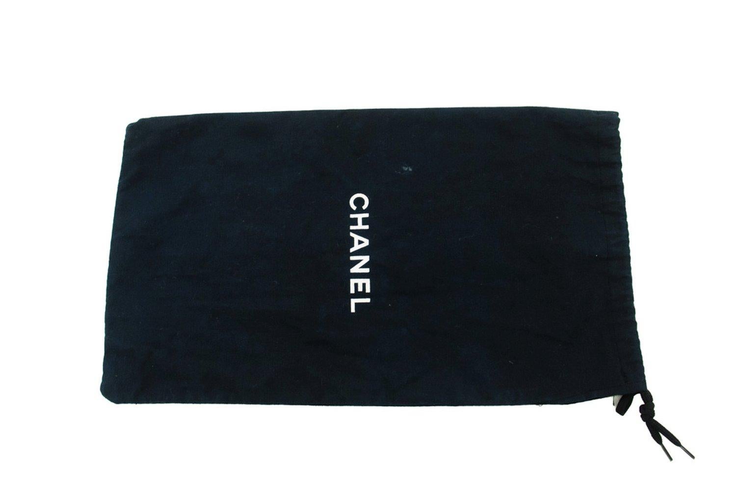 CHANEL Black Camellia Embossed WOC Wallet On Chain Shoulder Bag SV 16