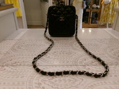 Chanel Black Camera Case Lambskin Crossbody Bag brand new in box!