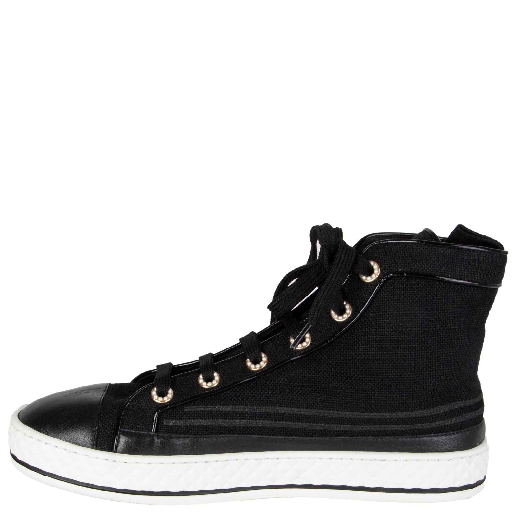 chanel sneakers high top