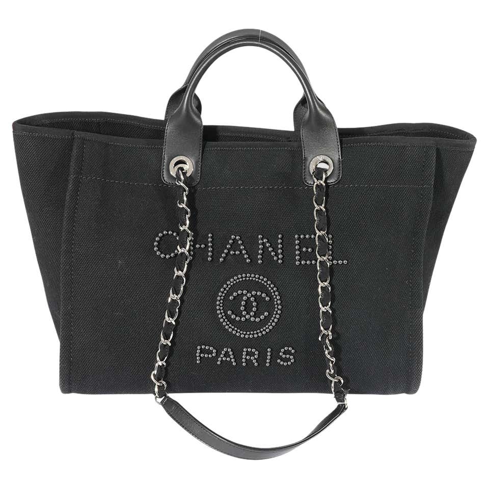 Chanel Deauville Pearl Tote - For Sale on 1stDibs