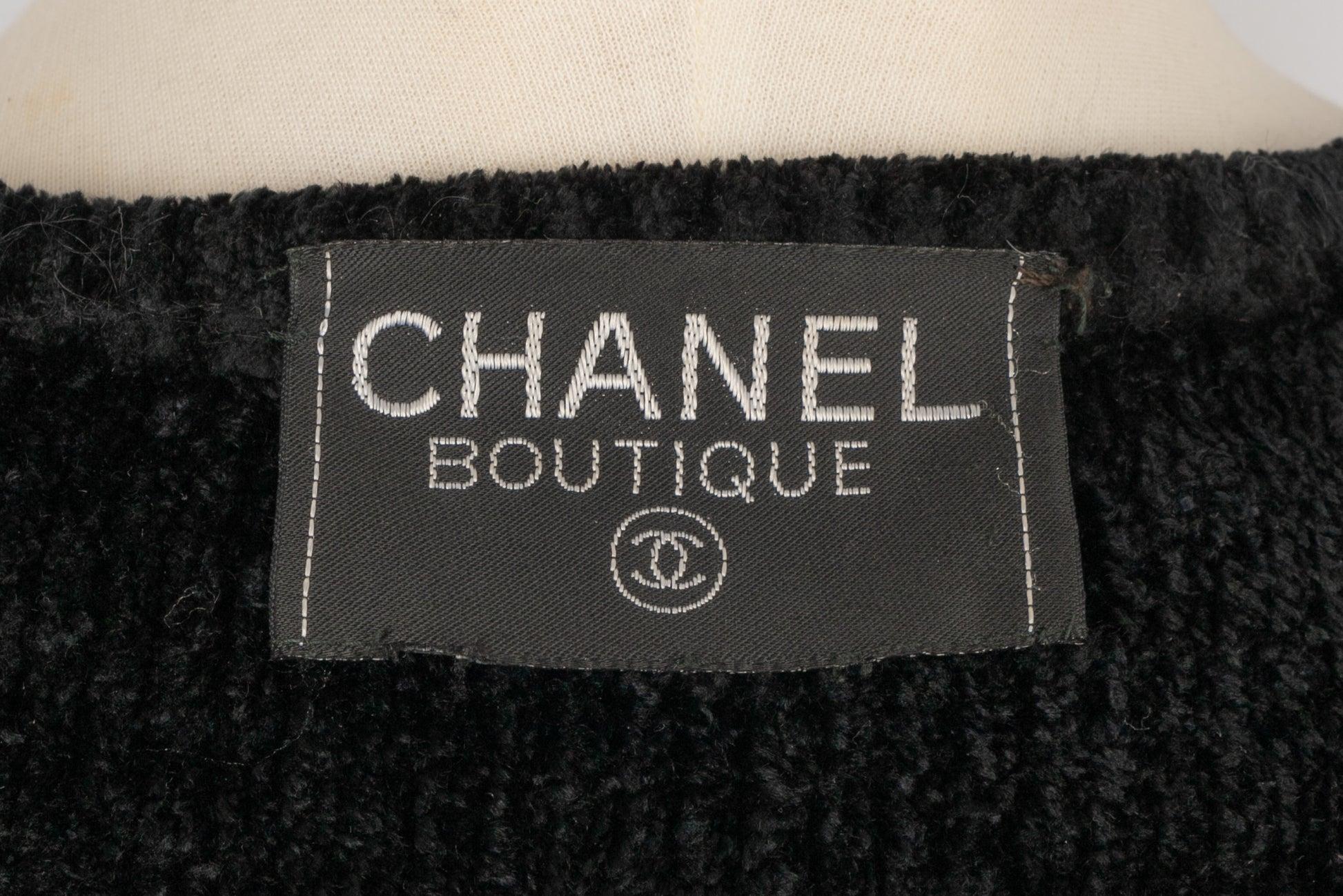 Chanel Black Cardigan Top 6
