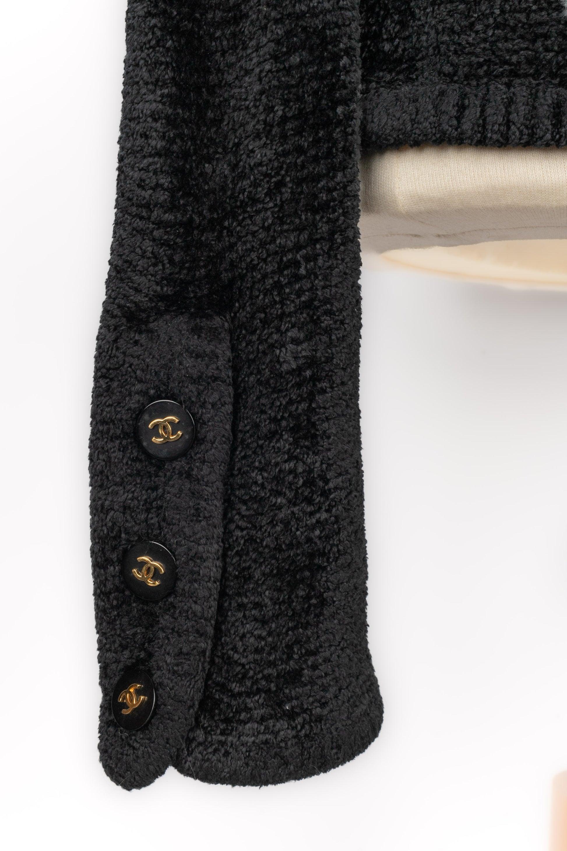 Chanel Black Cardigan Top 2