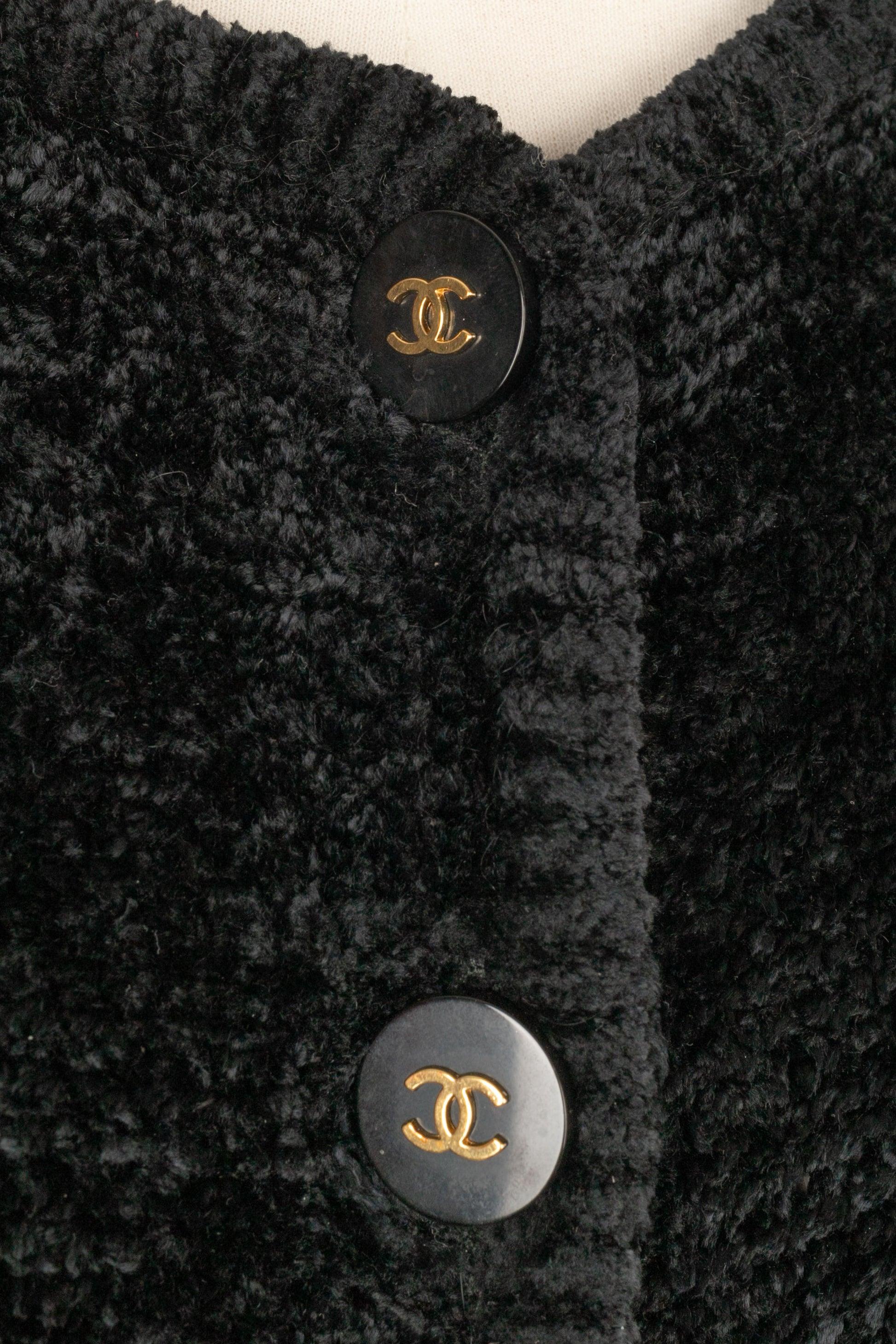 Chanel Black Cardigan Top 4