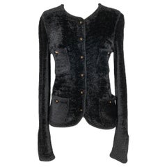 Chanel Black Cardigan Top