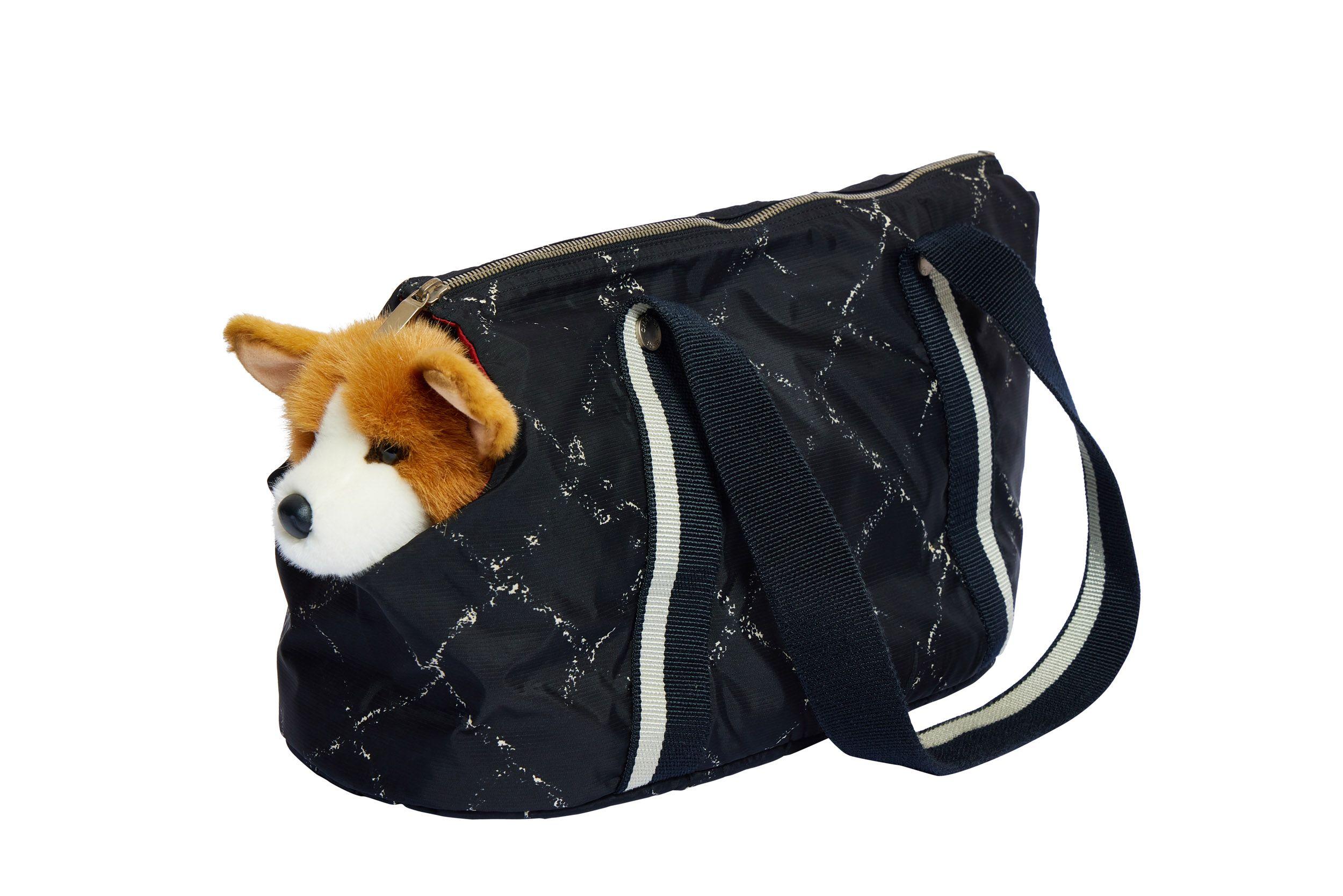 Chanel Black Carry on & Dog Carrier Set 1