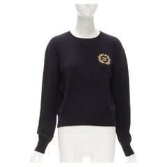 CHANEL CC TURNLOCK PINK CASHMERE CARDIGAN SWEATER FR 42