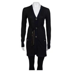 Chanel Black Cashmere Silk Cardigan sz.34