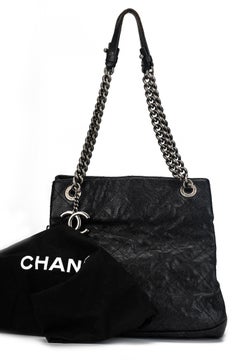 Chanel Black Caviar 3 Compartments Bag