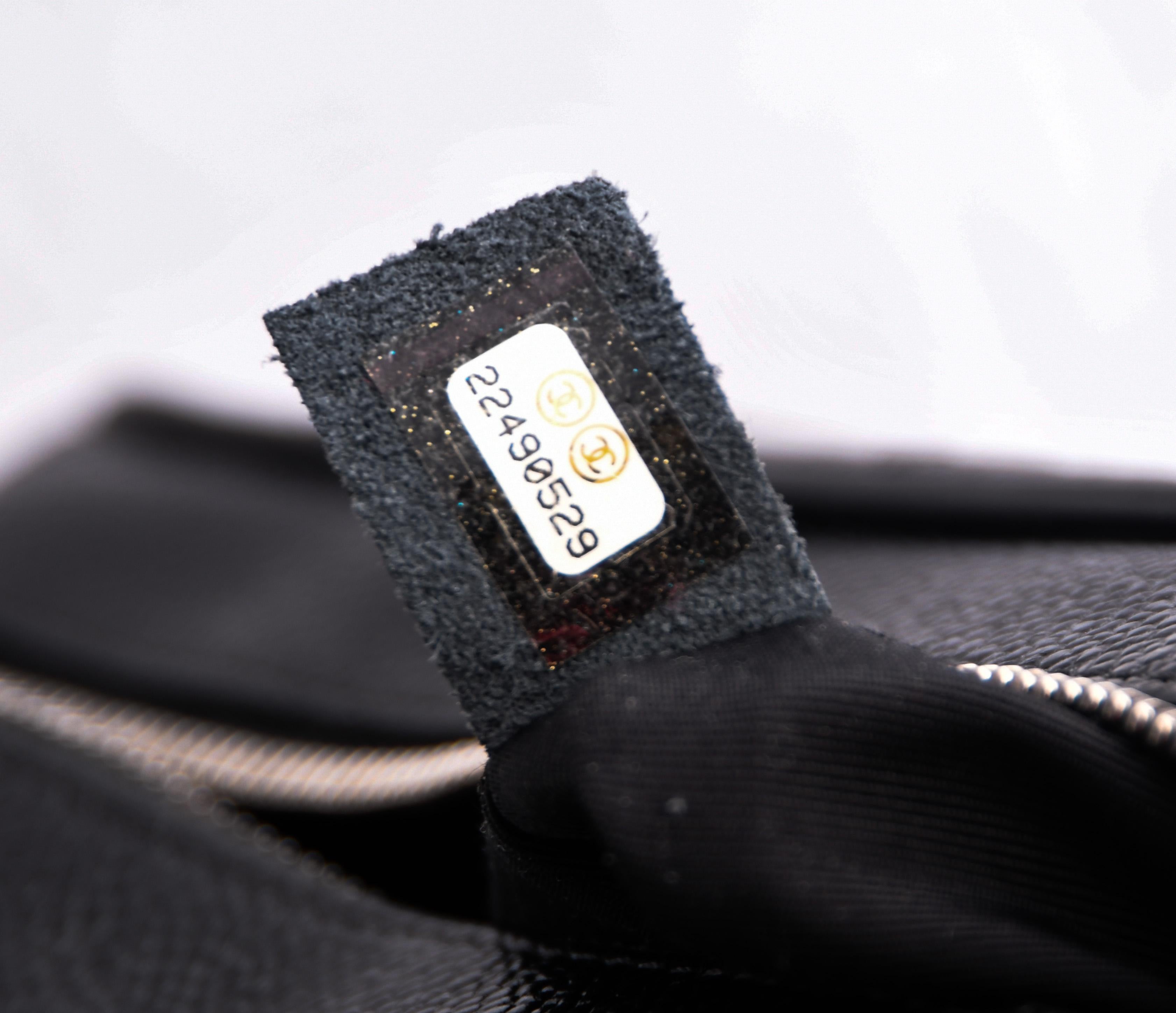 Chanel Black Caviar Affinity Camera Bag  6