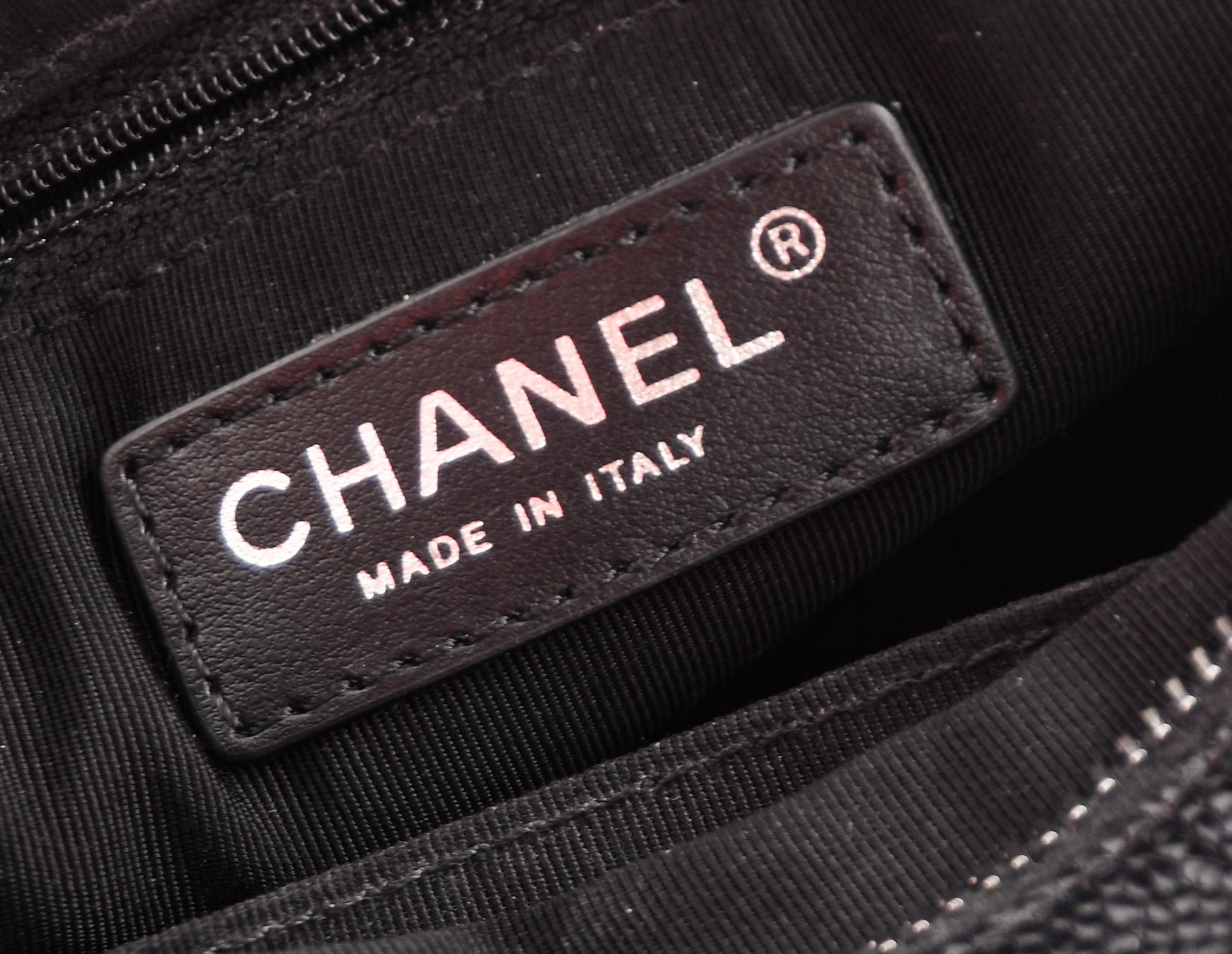 Chanel Black Caviar Affinity Camera Bag  5
