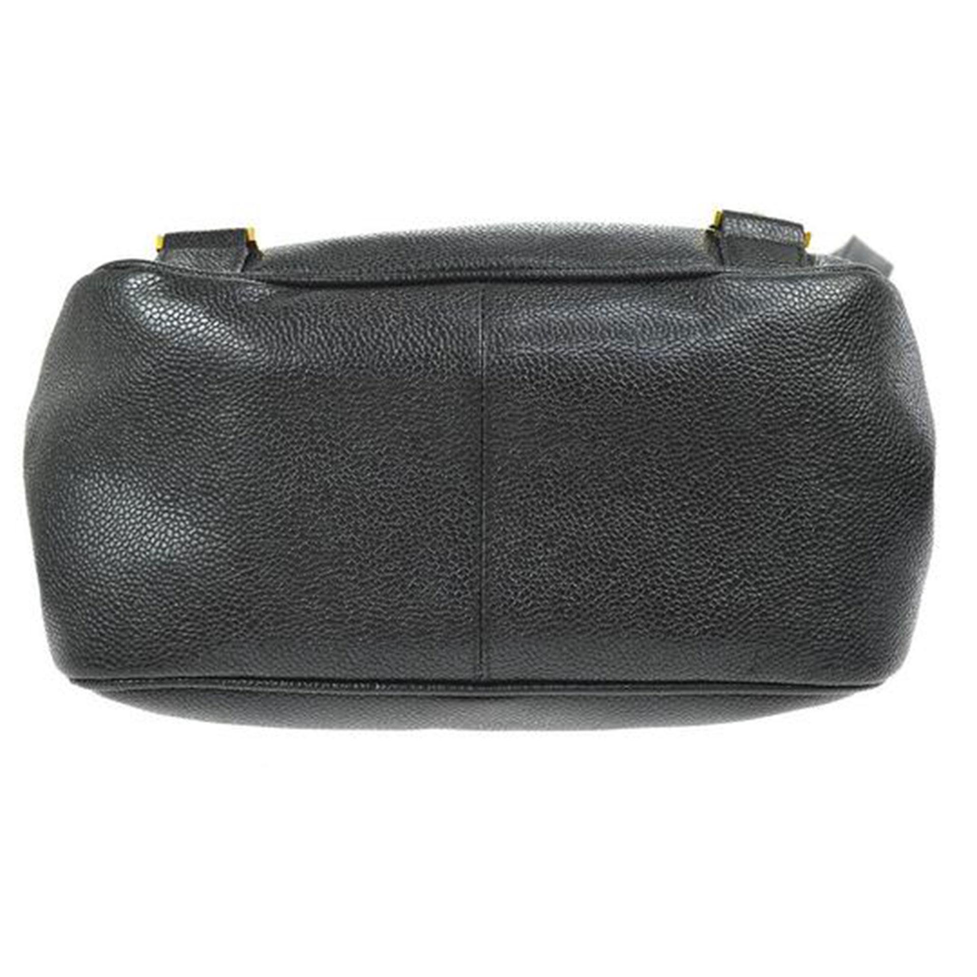 Noir Chanel Black Caviar Backpack Vintage 2 Pocket Ball Charm CC Logo en vente