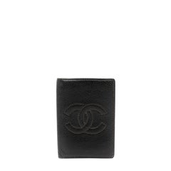 Chanel Black Caviar Bilifold Cardholder
