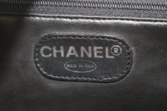 Chanel Black Caviar Dopp Toiletry Case Vanity Pouch 3CJ0113