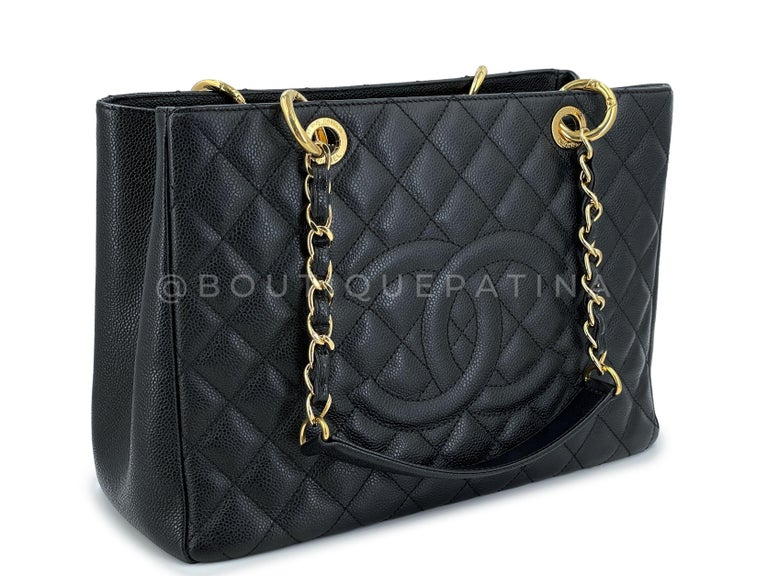 Chanel Black Caviar Petite Timeless Tote PTT Bag GHW – Boutique Patina