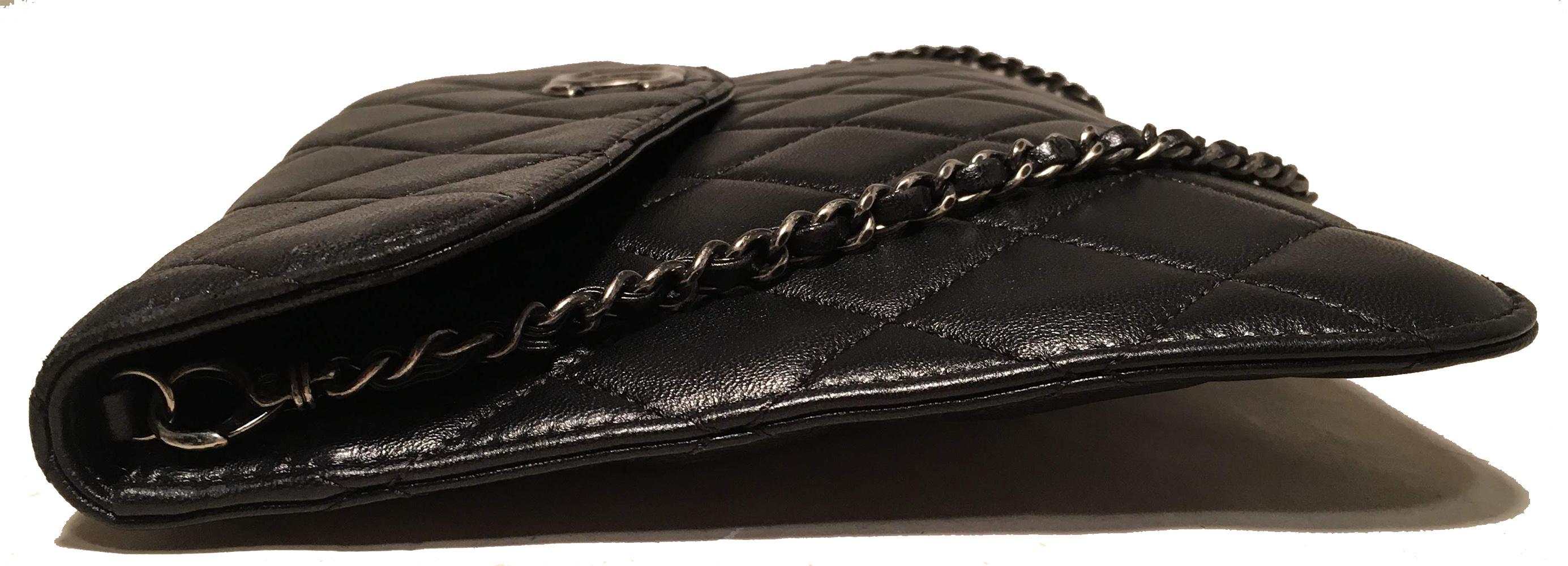 Chanel Black Caviar & Lambskin Coco Break Shopping Bag 2 in 1 Tote with Clutch 4