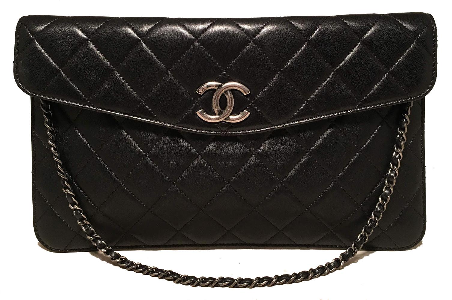 Chanel Black Caviar & Lambskin Coco Break Shopping Bag 2 in 1 Tote with Clutch 2