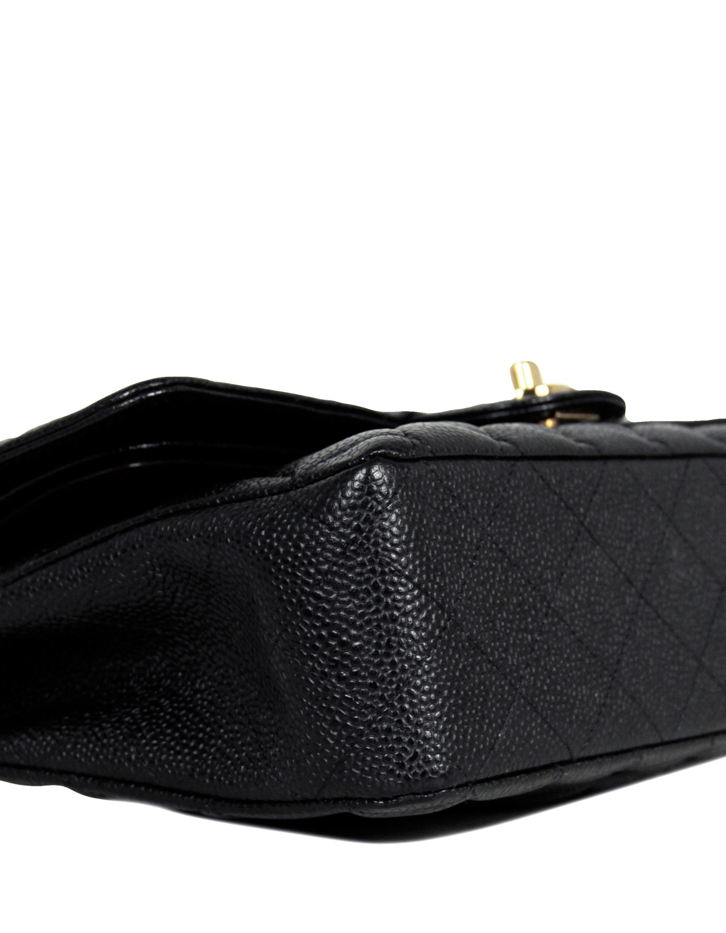 Chanel Black Caviar Leather 10