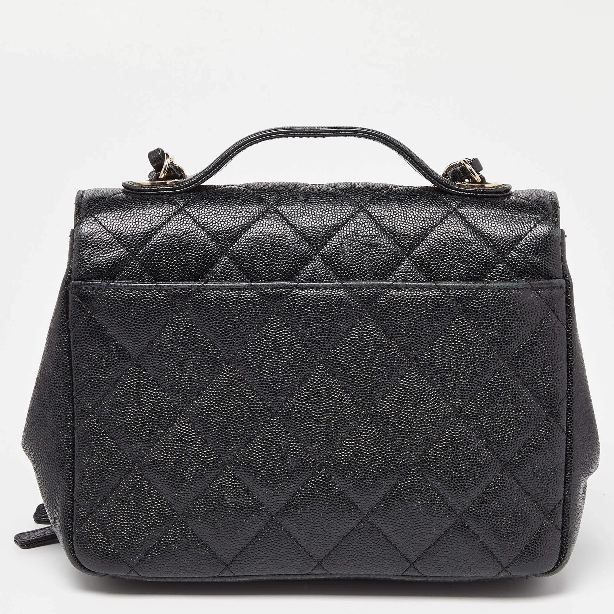 Chanel's luxurious Business Affinity Flap bag is a must-have in a well-curated wardrobe! Meticulously crafted and finished, this is a purchase you'll cherish.

Includes: Original Dustbag