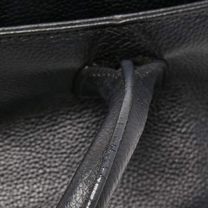 Chanel Black Caviar Leather Cerf Shopper Tote In Good Condition In Dubai, Al Qouz 2