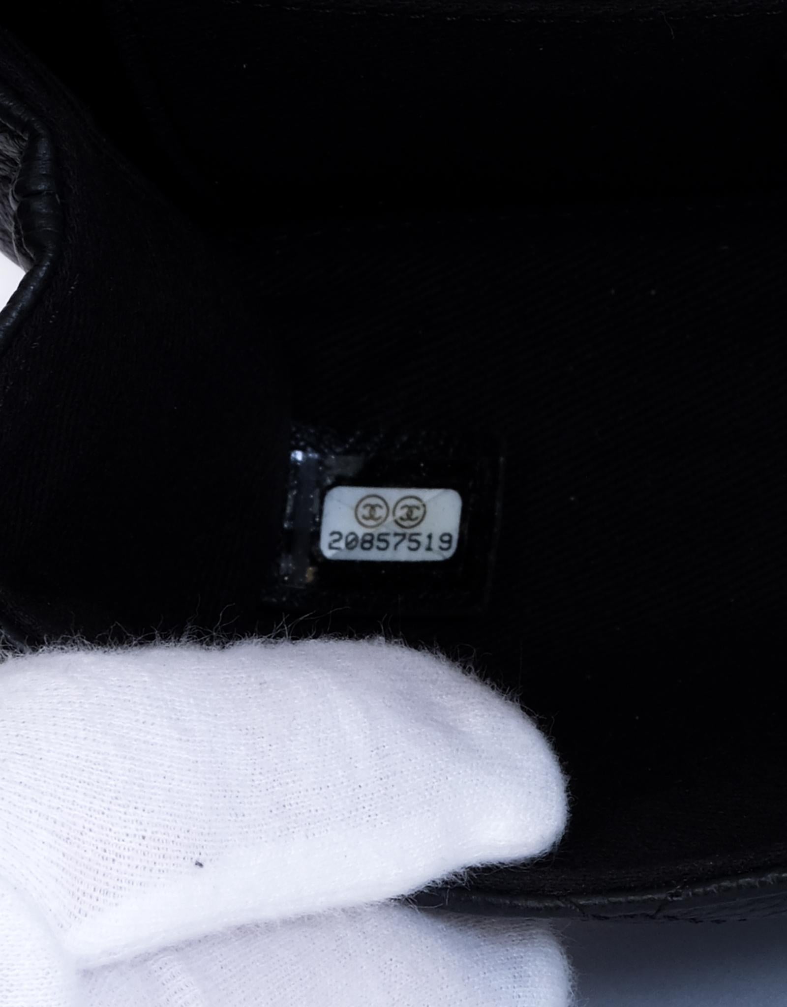 Chanel Schwarz Kaviar Leder Mitarbeiter Reissue Fanny Pack Gürteltasche für Damen oder Herren