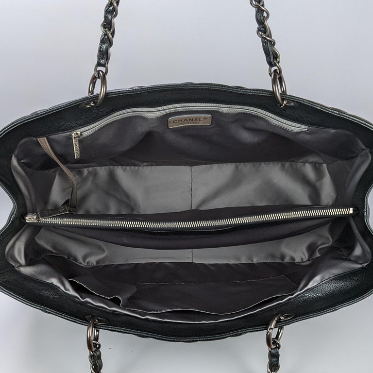 Chanel Black Caviar Leather XL GST Grand Shopping Tote Bag GHW For Sale at  1stDibs