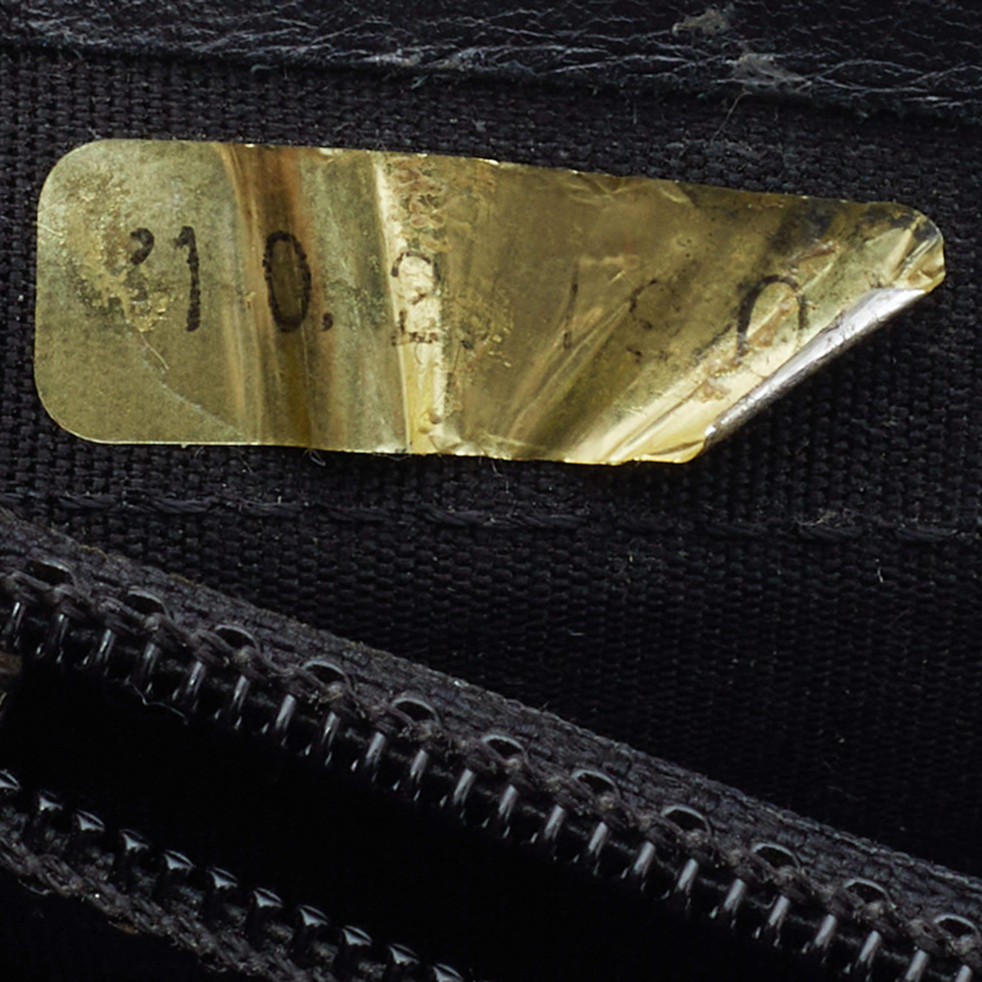 Chanel Black Caviar Leather L Yen Continental Wallet 2