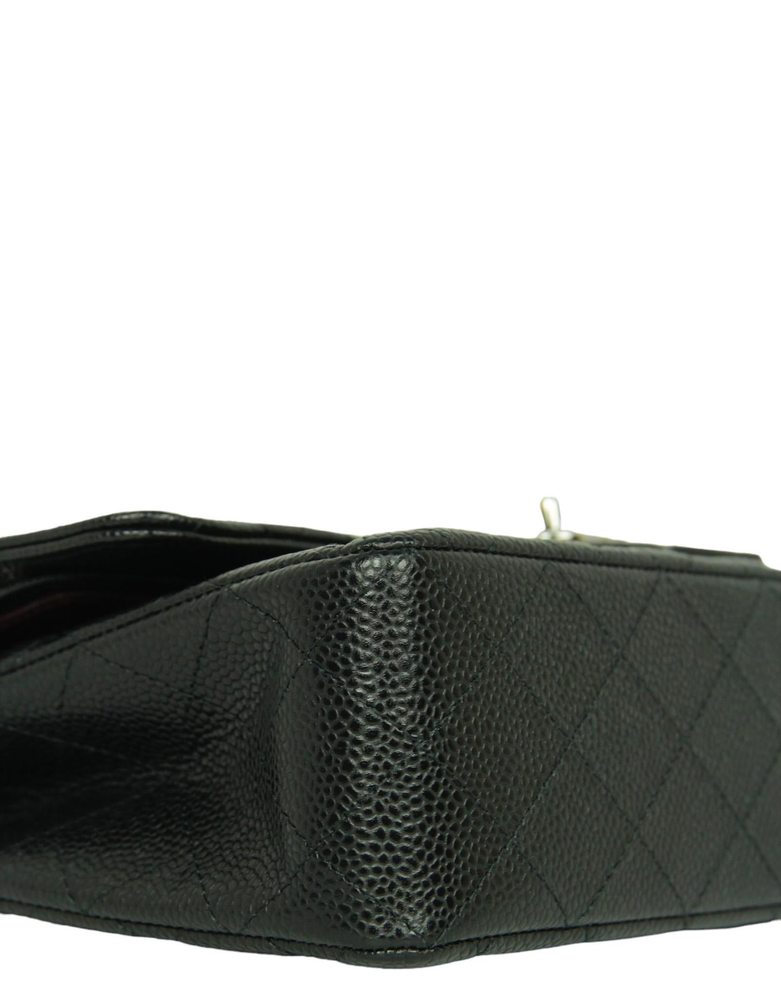 Chanel Black Caviar Leather Quilted Small 9