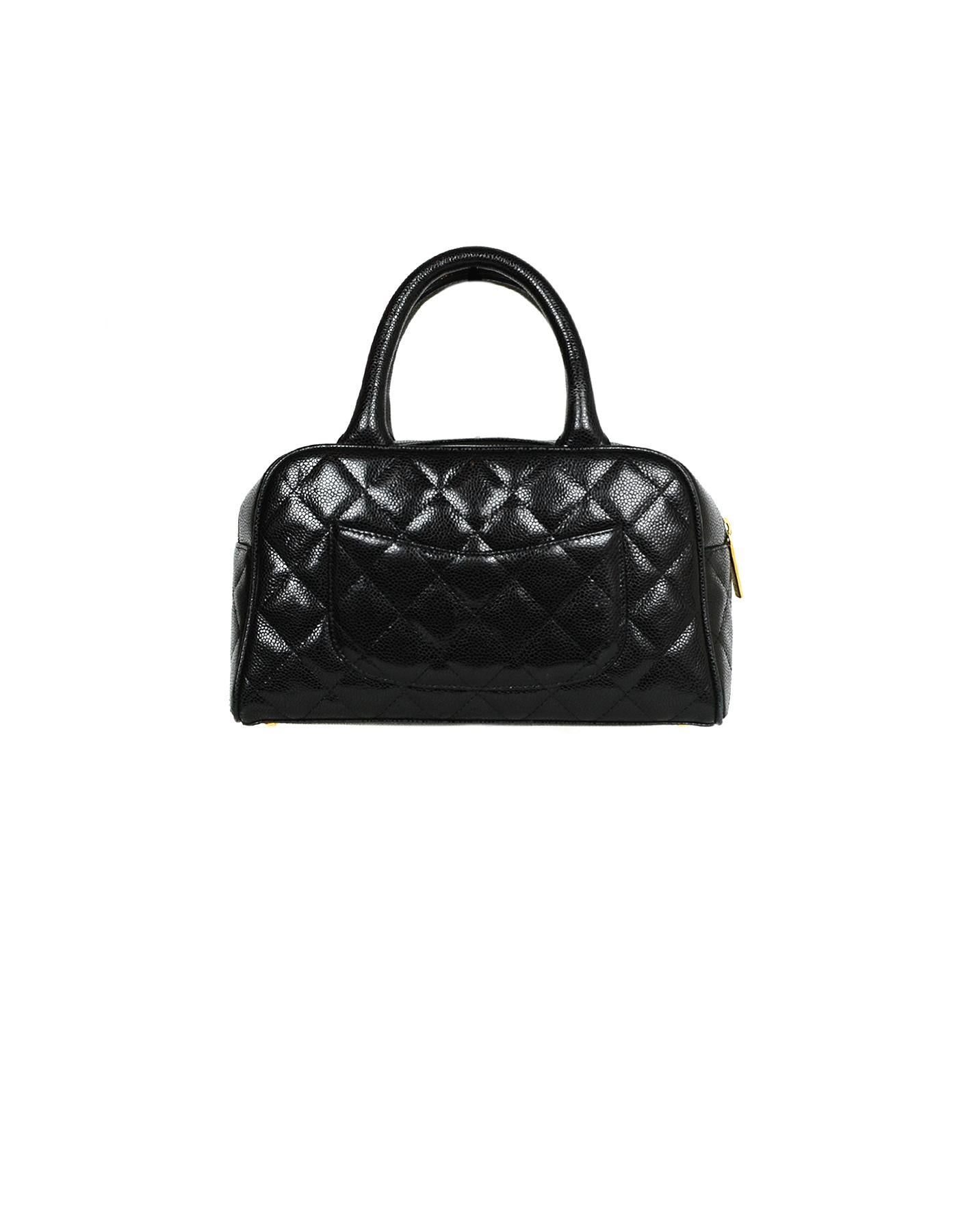 chanel timeless bowler bag