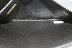 Chanel Black Caviar Leather Timeless CC Logo Vanity Case Trunk Jumbo 3CC0413