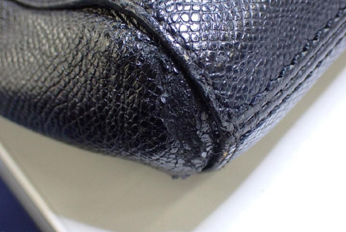 Chanel Black Caviar Leather Tortoise Shell Charm XL Tote Bag 2