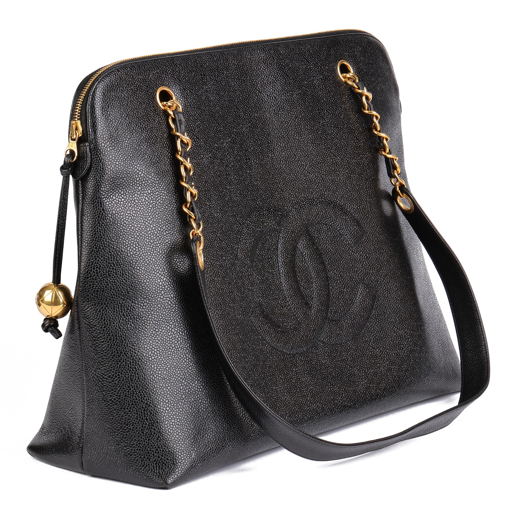 CHANEL
Black Caviar Leather Vintage Timeless Shoulder Bag

Xupes Reference: HB4682
Serial Number: 3536761
Age (Circa): 1996
Accompanied By: Care Booklet, Authenticity Card
Authenticity Details: Authenticity Card, Serial Sticker (Made in