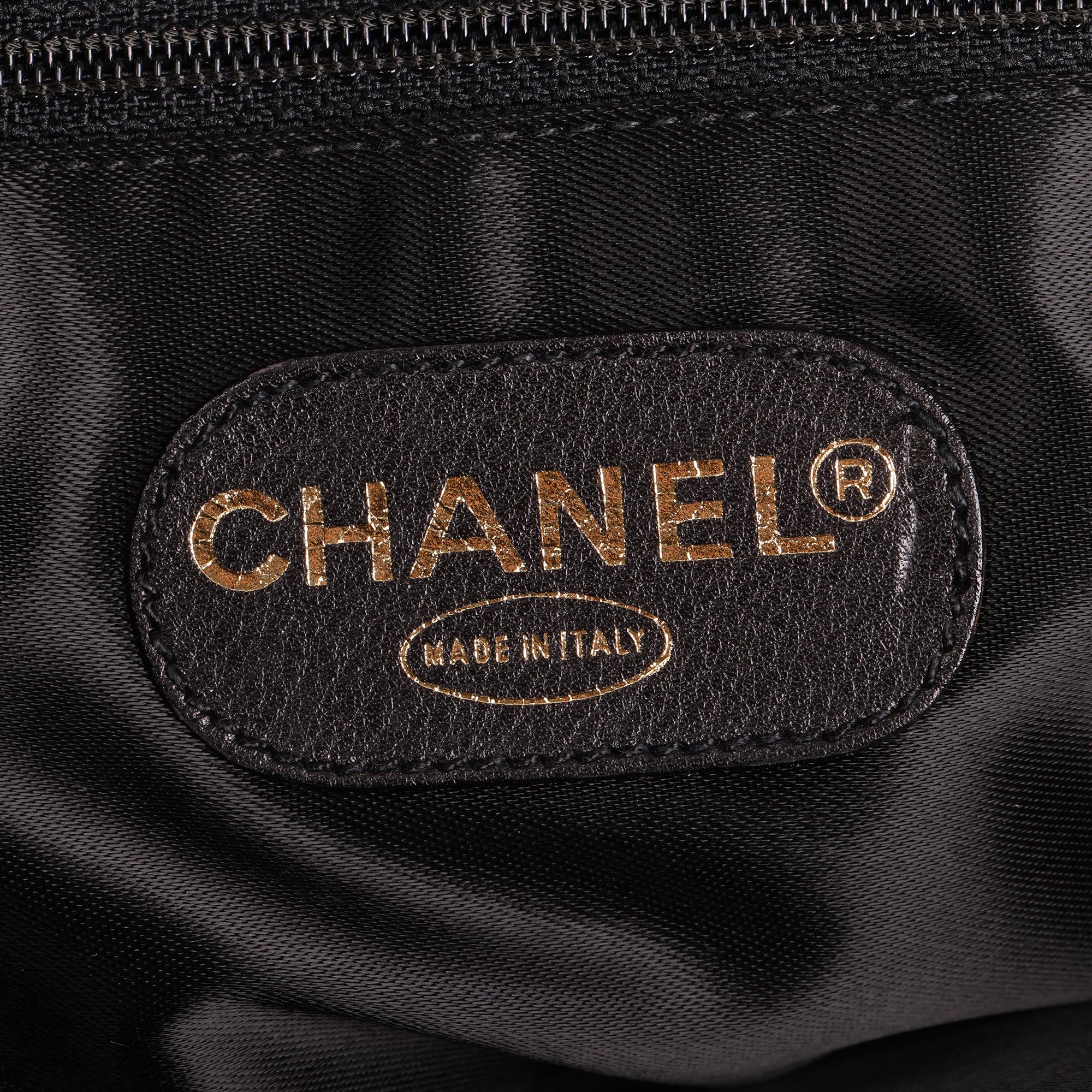 CHANEL Black Caviar Leather Vintage Timeless Shoulder Bag For Sale 5