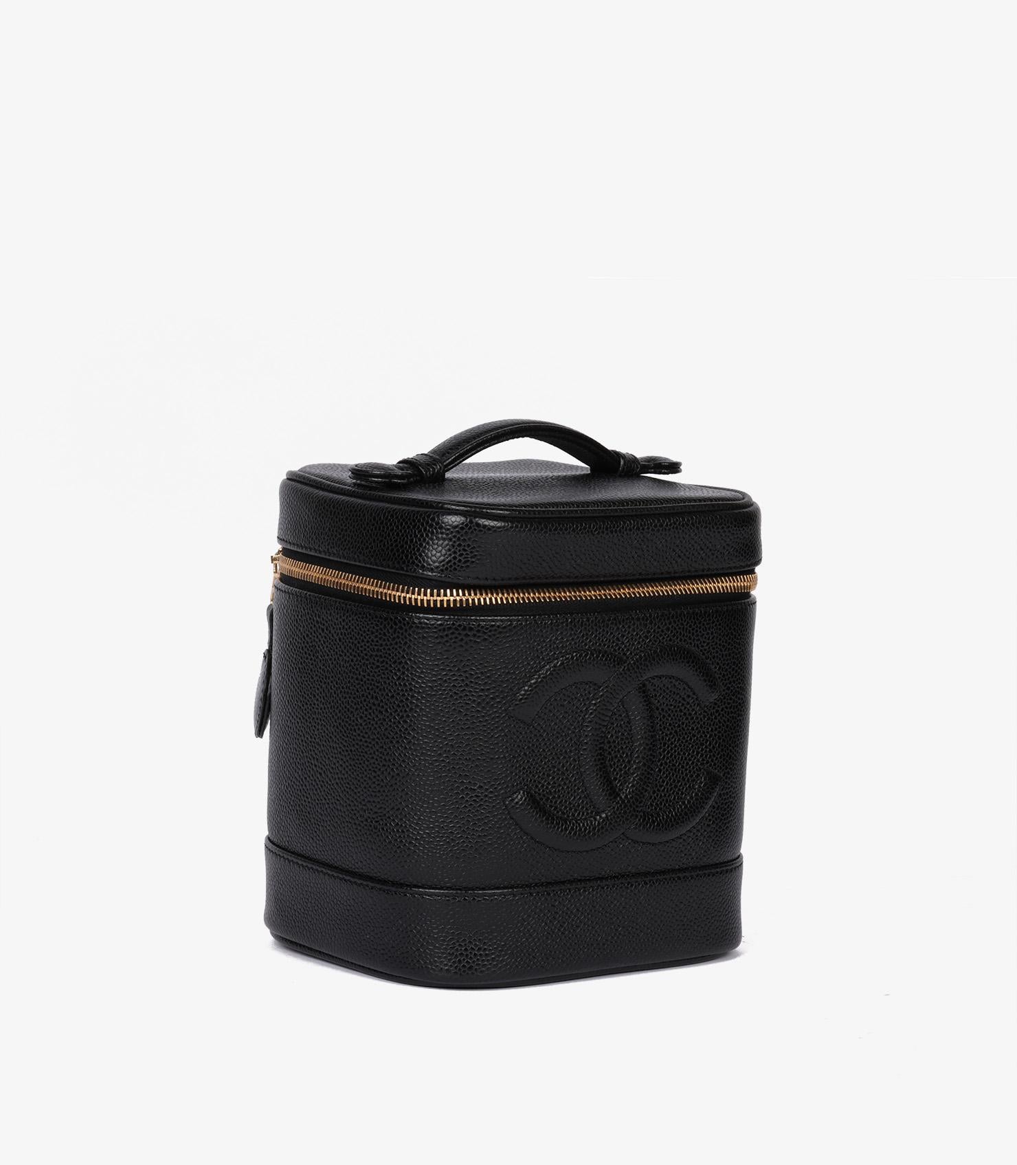 Chanel Black Caviar Leather Vintage Timeless Vanity Case

Brand- Chanel
Model- Timeless Vanity Case
Product Type- Case
Serial Number- 74*****
Age- Circa 2003
Accompanied By- Chanel Dust Bag, Authenticity Card
Colour- Black
Hardware-