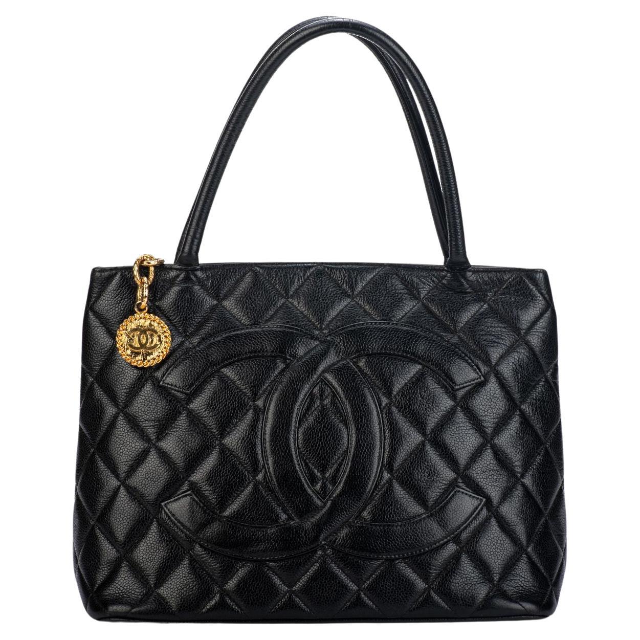 Chanel Caviar Medallion Handbag - 14 For Sale on 1stDibs