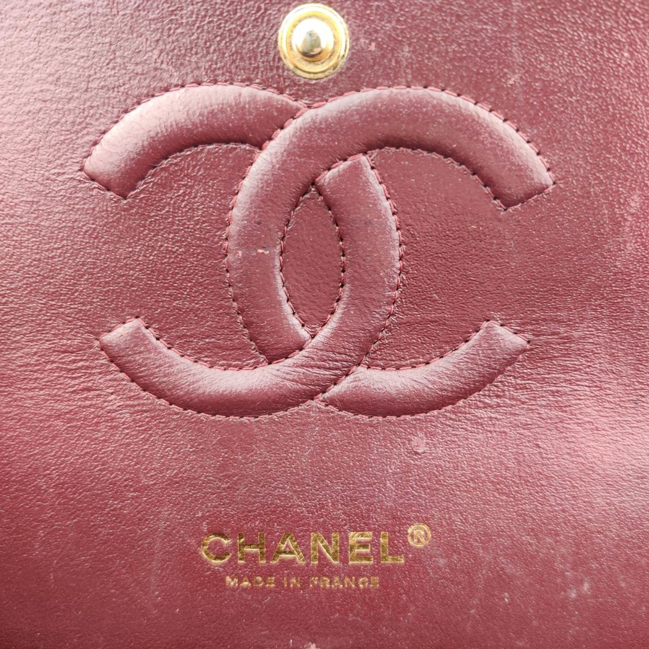 Chanel Black Caviar Medium Classic Double Flap Bag 14