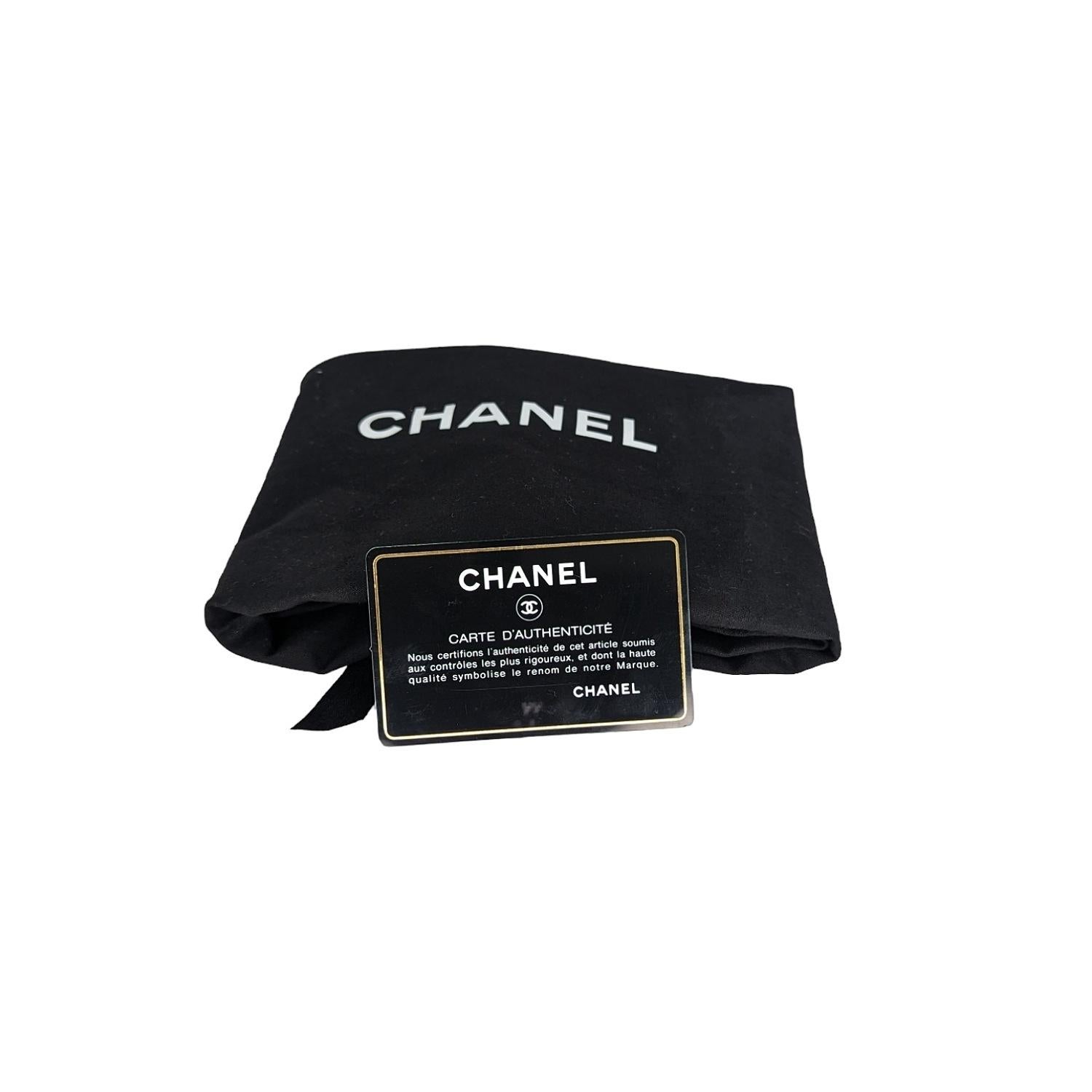 Chanel Black Caviar Quilted Small In & Out Camera Case 5