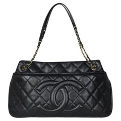 Borsa Chanel Caviale Nero Timeless Soft Shopper Tote