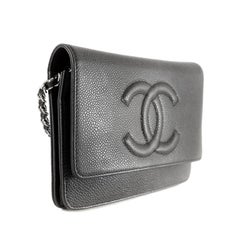 Chanel Black Caviar Timeless WOC