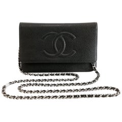 Chanel Black Caviar Timeless WOC