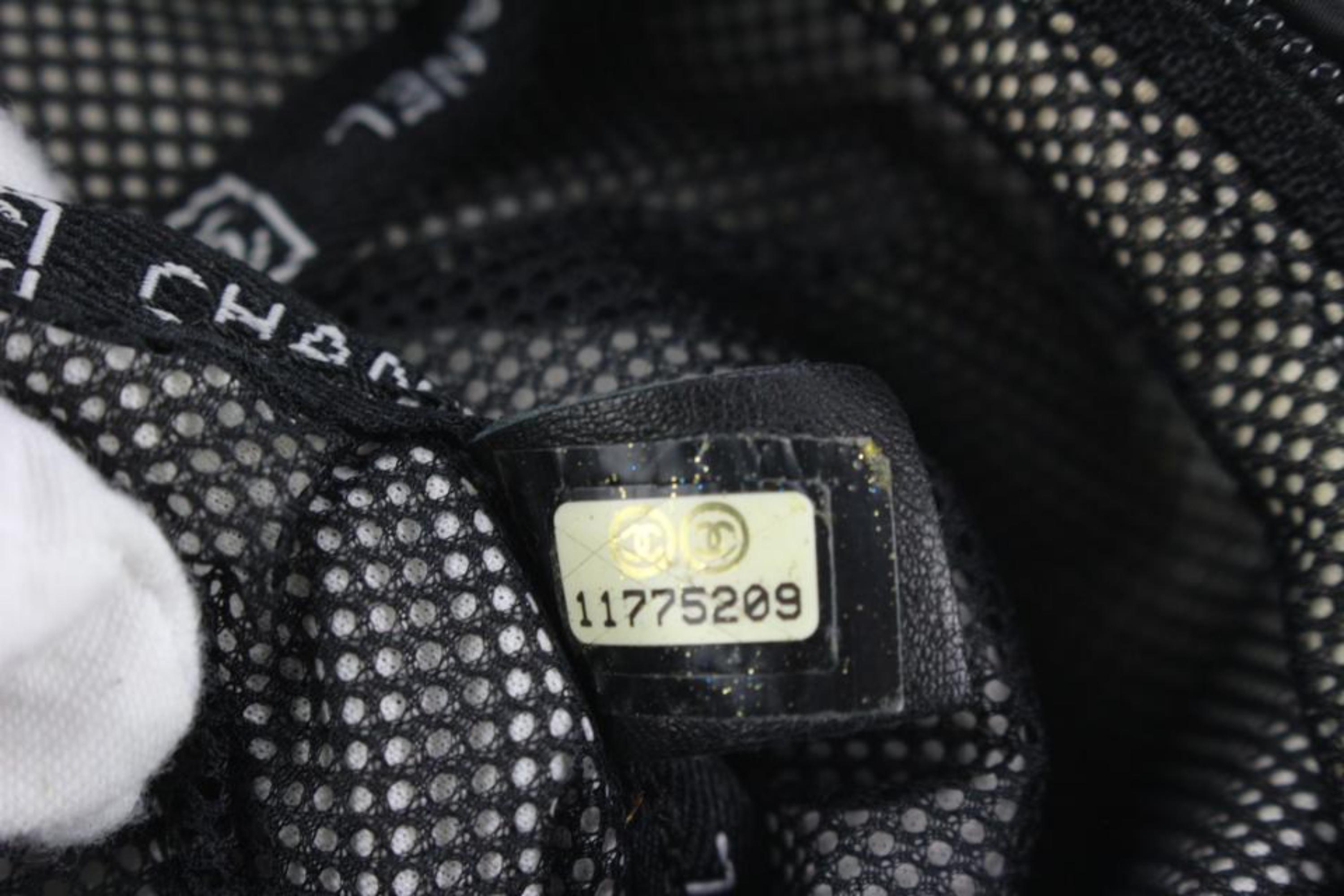 Chanel Black CC Logo Sports Lin Backpack Convertible Tote Bag 5cas928 For Sale 5