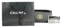 Chanel Black Cc Makeup Bifold 213398 Wallet