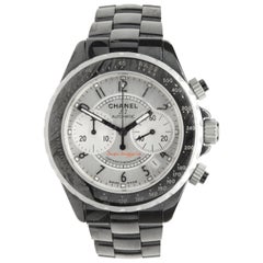 Chanel Schwarze Keramik J12 Superleggera aus Keramik