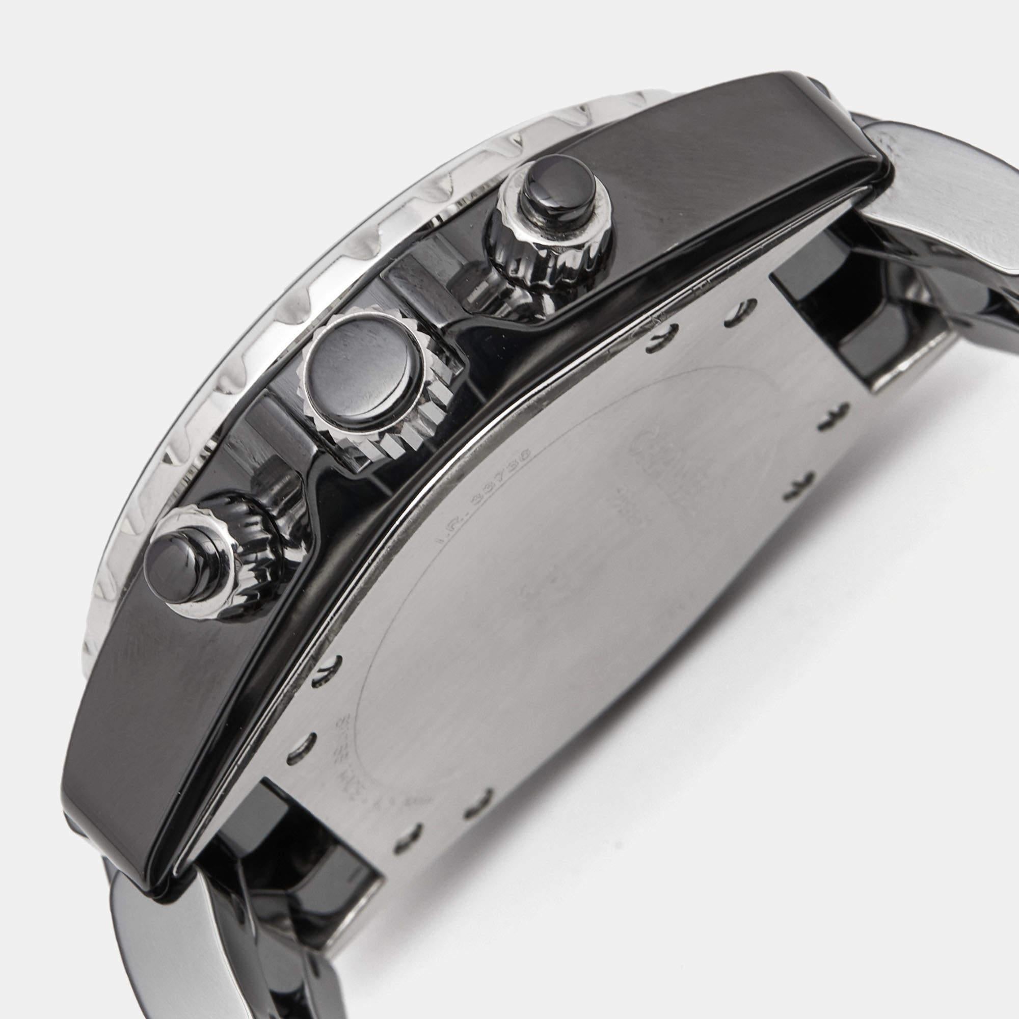 Chanel Black Ceramic Stainless Steel J12 H0940 Men's Wristwatch 41 mm 2