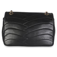 Chanel Black Chevron Lambskin Medium Paris-Seoul Pagoda Flap Bag