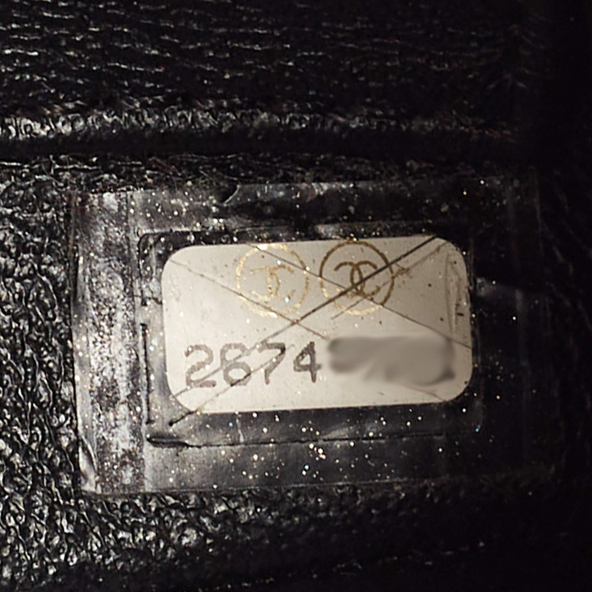 Chanel Black Chevron Leather Trendy CC Flap Bag 5