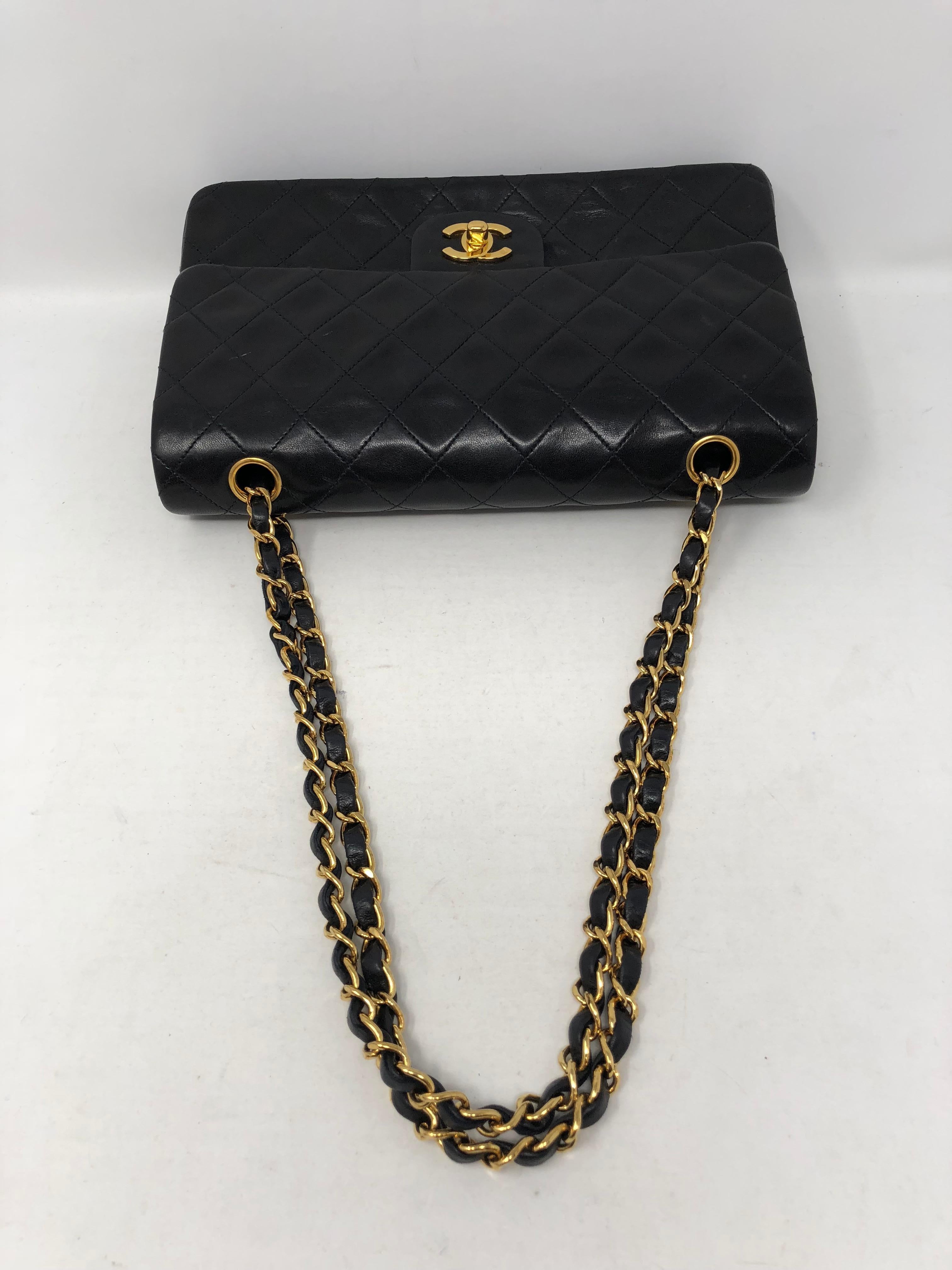 Chanel Black Classic Double Flap  In Good Condition In Athens, GA