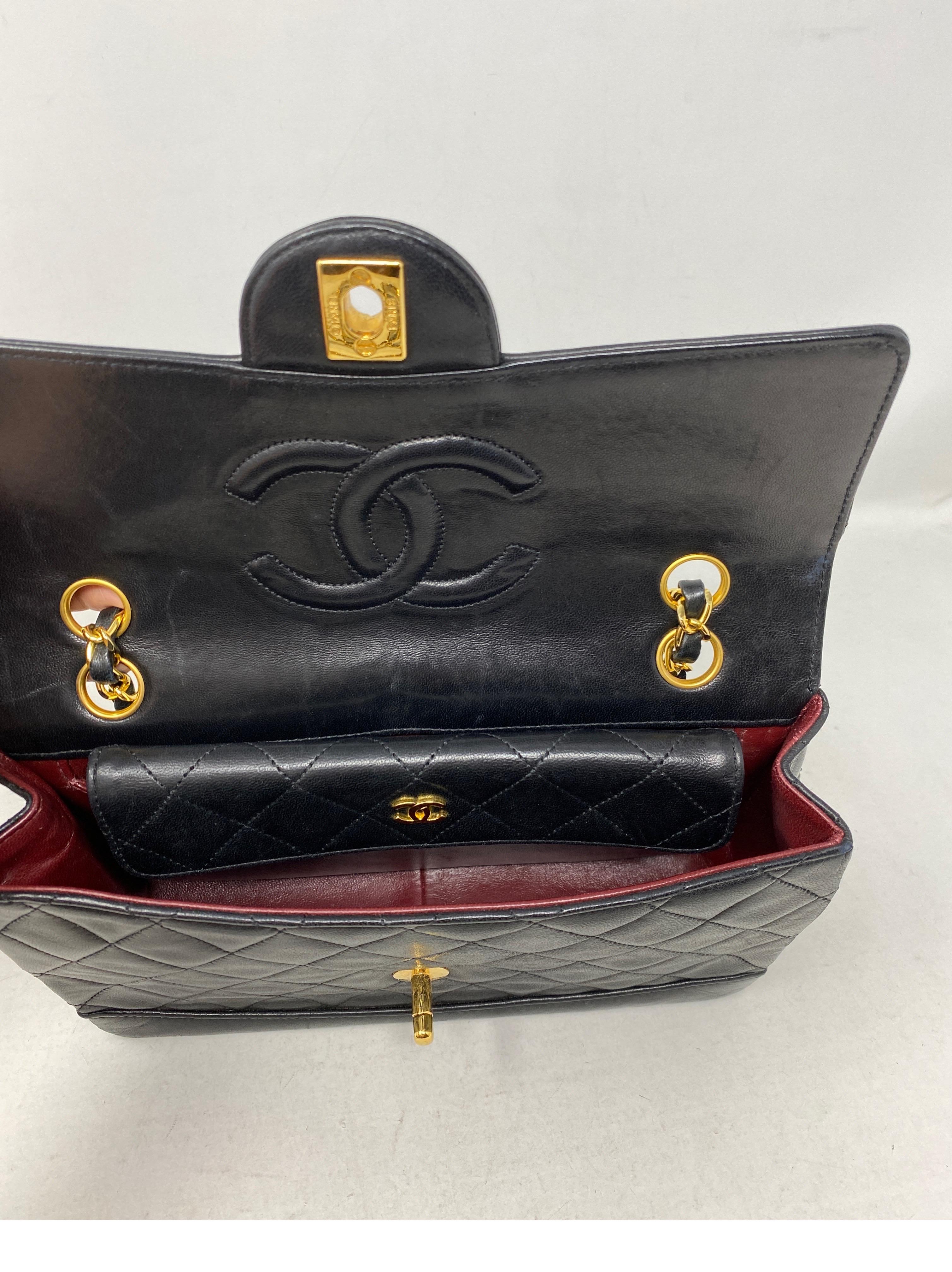 Chanel Black Classic Flap with Wallet Bag  6