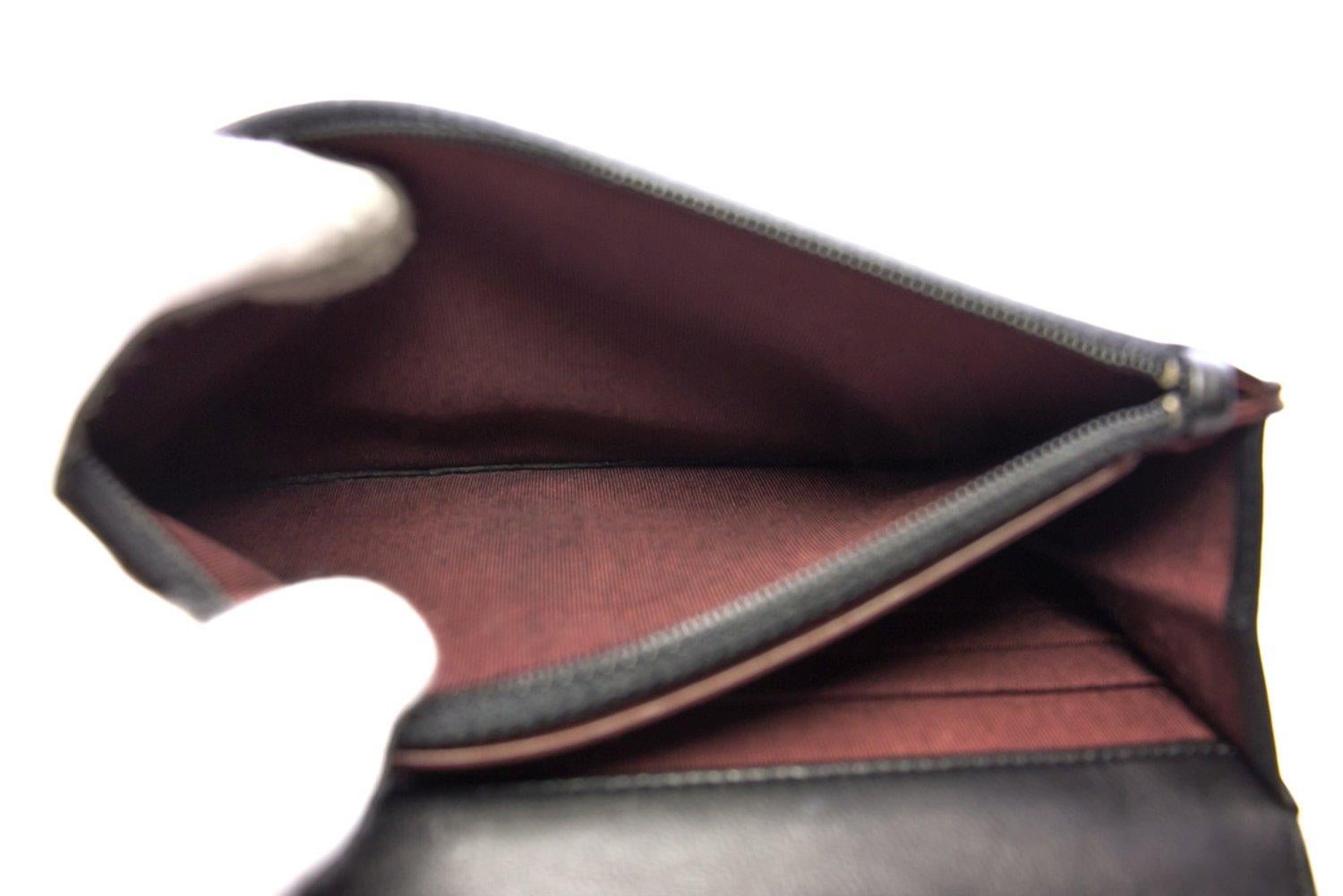 CHANEL Black Classic WOC Wallet On Chain Shoulder Crossbody Bag 10