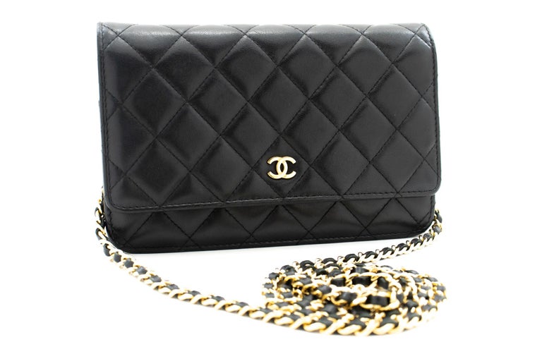 Chanel Wallet on Chain Quilted Caviar at 1stDibs